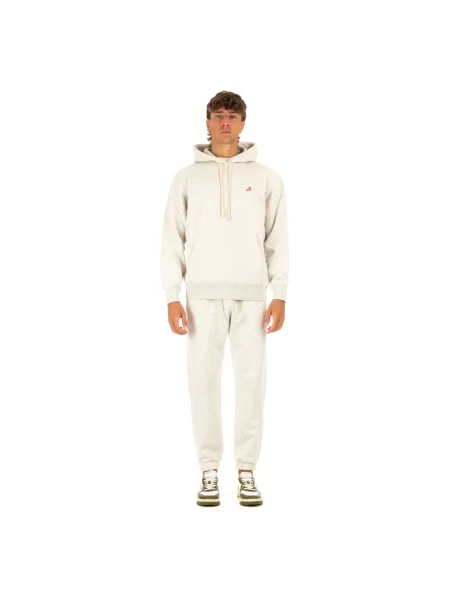 Bluza z kapturem Autry z kapturem szara