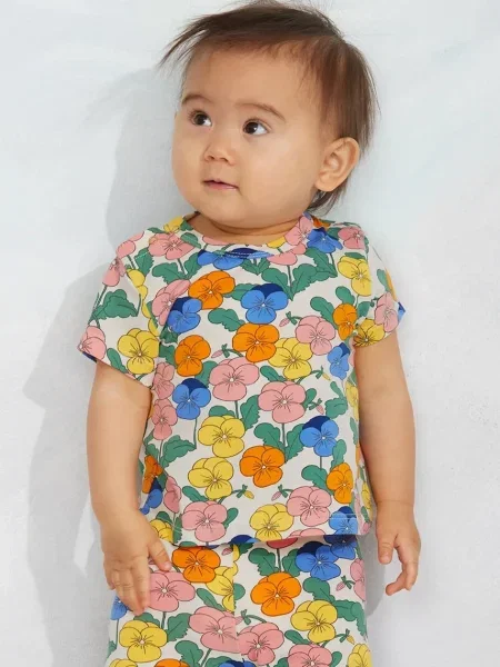 Mini Rodini футболка дитяча з Violas