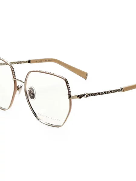 Ochelari de soare Philipp Plein cu imprimeu geometric