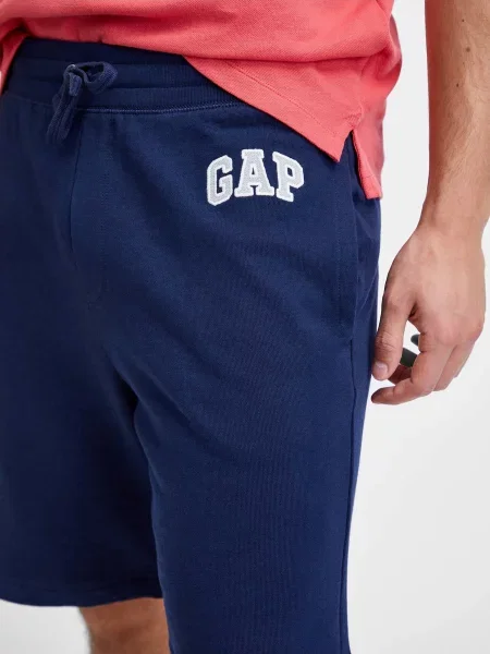 Šortky Gap s autogramom modrá