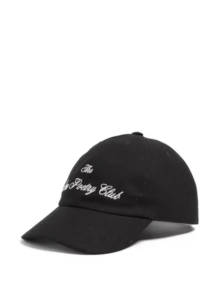 Șapcă Ann Demeulemeester cu broderie negru