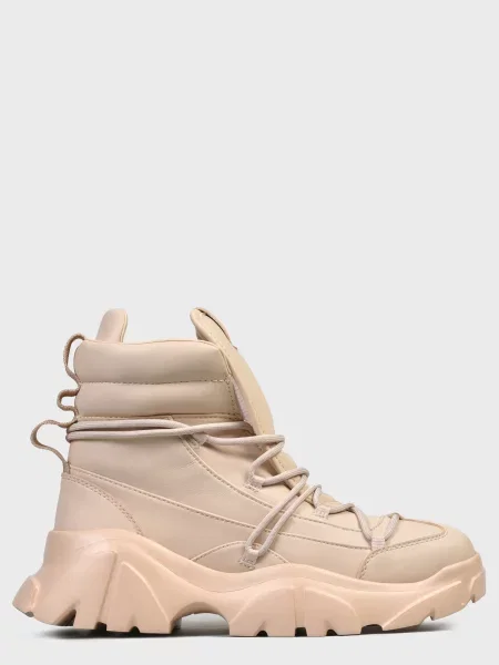 Ботинки Ea7 Emporio Armani бежевые