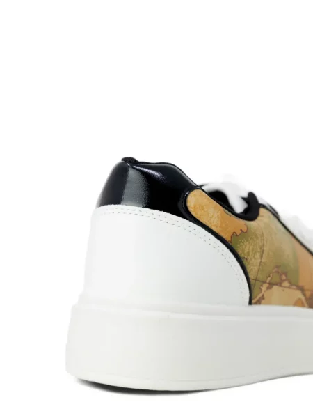 Sneakerși Alviero Martini 1° Classe cu imagine clasici alb
