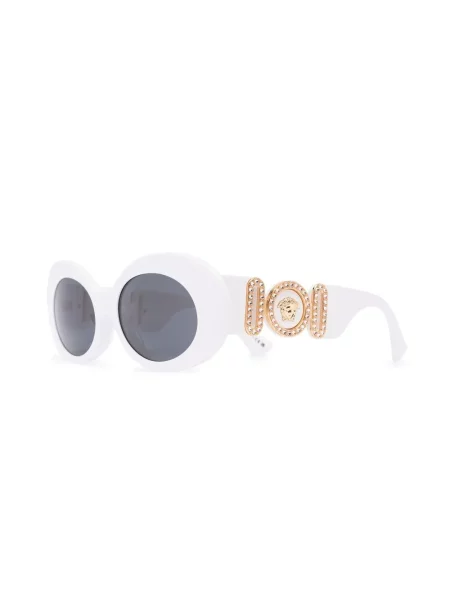 Saulės akiniai Versace Eyewear balta