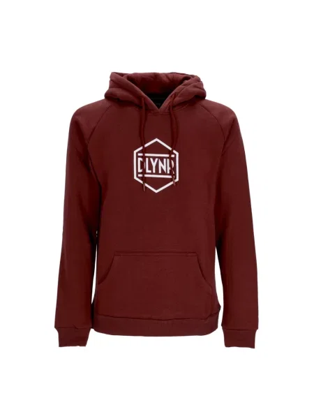 Bluza z kapturem Dolly Noire z kapturem z długim rękawem z logo czerwona