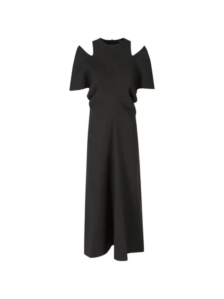 Rochie midi Federica Tosi evazată negru