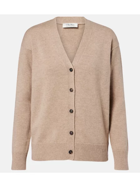 Cardigan 's Max Mara de lână bej