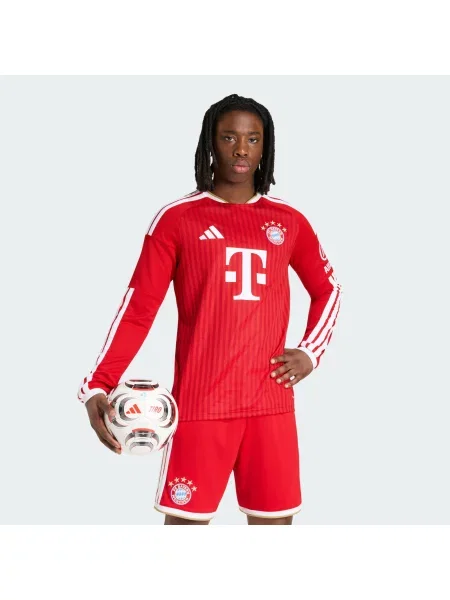 Koszulka podstawowa z długim rękawem FC Bayern biała