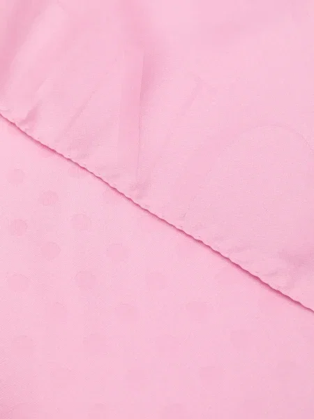 Puntíkatý žakárový šál Valentino Garavani Pre-owned růžový