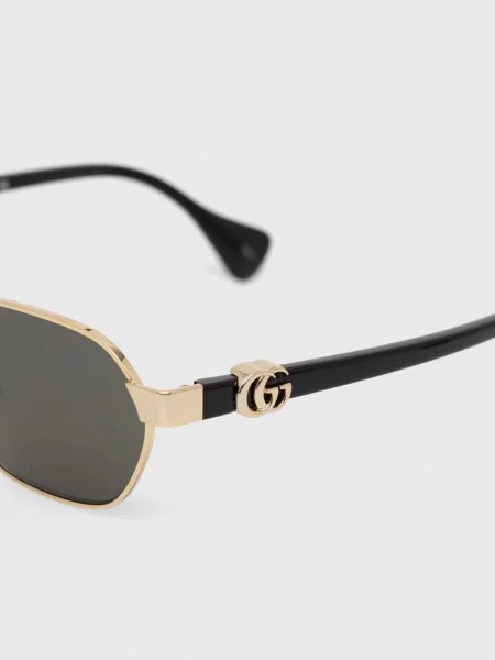 Солнцезащитные очки Gucci золотые