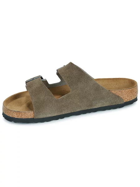 Papuci Birkenstock gri