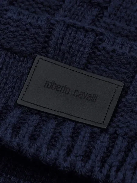 Fular Roberto Cavalli albastru