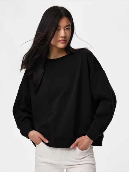 Palton Pieces negru