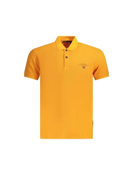 Koszulka polo Napapijri pomarańczowa