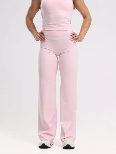 Neverover Legíny Everyday Wide Leg Leggings' ružová