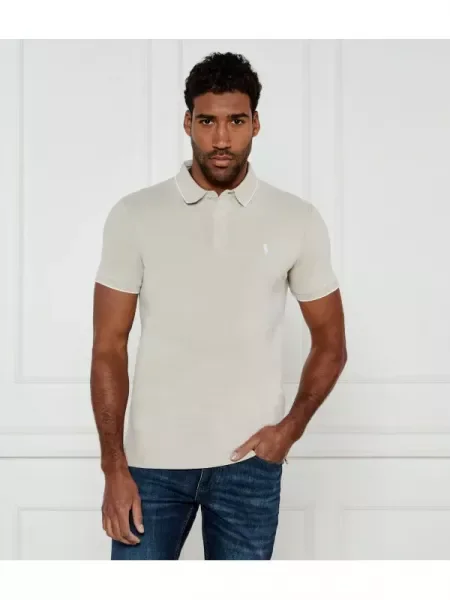 POLO RALPH LAUREN Tenisz póló | Custom slim fit bézs