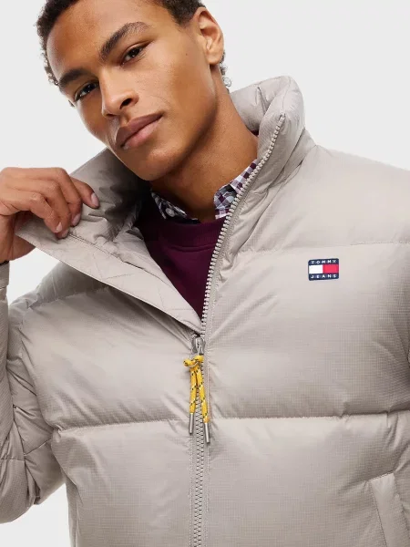 Джинсовая куртка Tommy Jeans серая