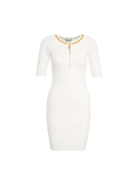Sukienka mini Elisabetta Franchi biała