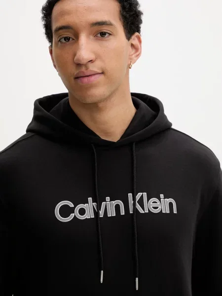 Calvin Klein kapucnis melegítőfelső férfi fekete