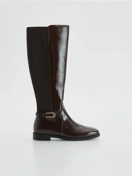 Сапоги Reserved красные