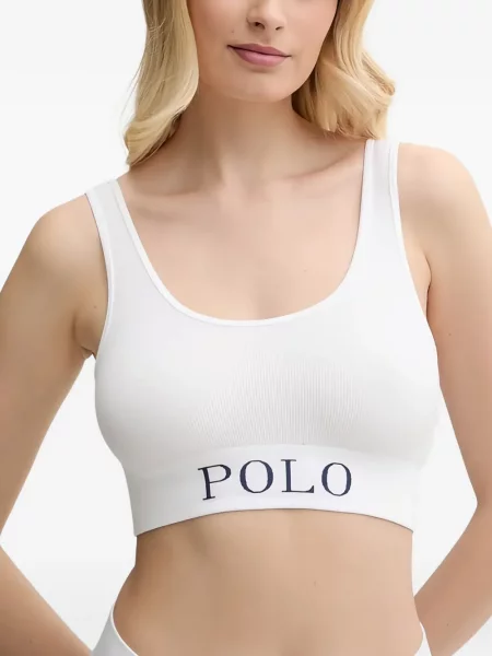 Kožené pantofle Polo Ralph Lauren s autogramem s výstřihem do v zelené