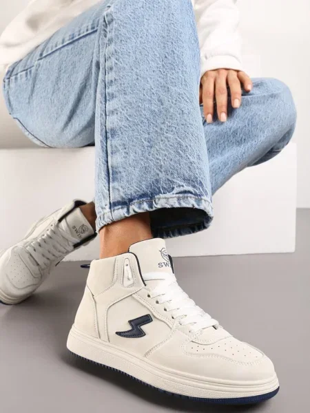 Sneakers Bej-Bleumarin Aura bej