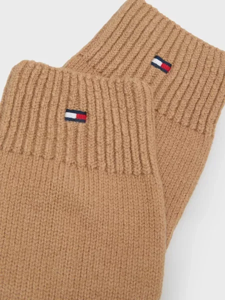 Рукавички Tommy Hilfiger бежеві