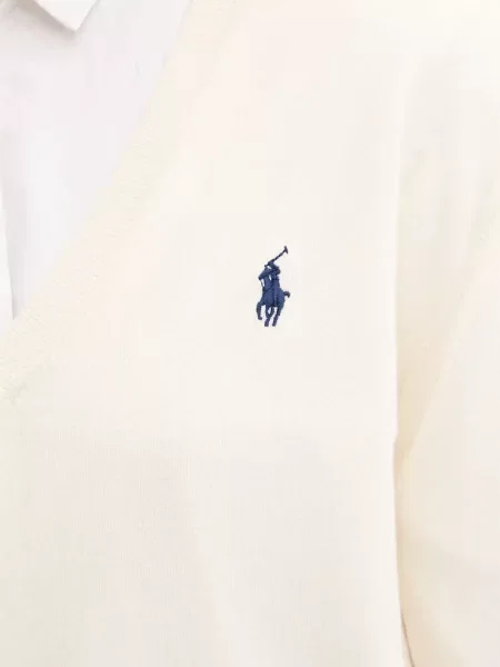 Șapcă Polo Ralph Lauren în carouri din țesătură twill cu imagine alb
