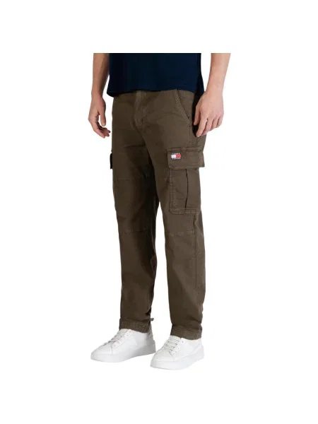 Tommy Jeans Pantaloni din Sonny verde