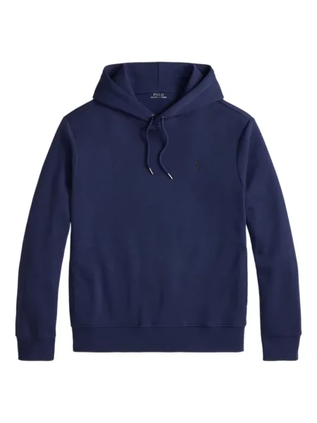 Chiloți Polo Ralph Lauren din țesătură twill cu autograf cu glugă albastru