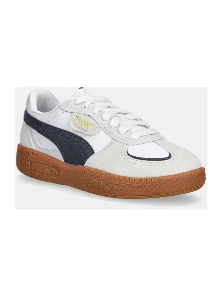 Sneakersy Puma skórzane beżowe