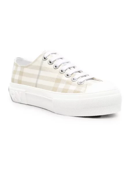 Sneakersy Burberry białe