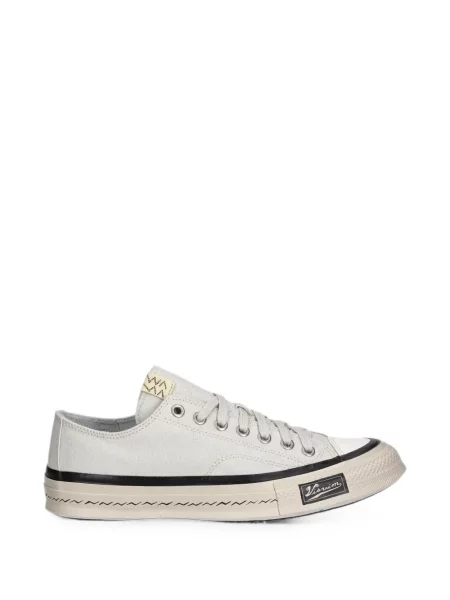 Sneakerși Visvim cu șireturi din dantelă cu autograf