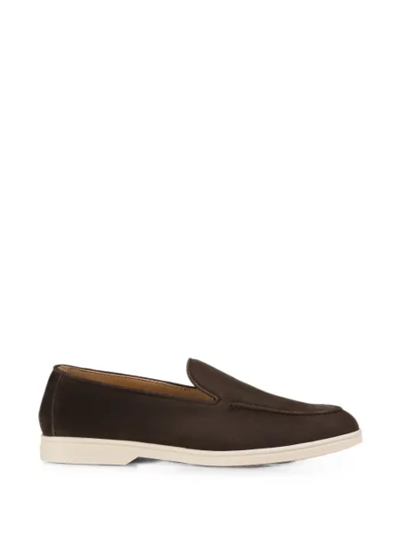 Pantofi loafer Doucal's din piele maro