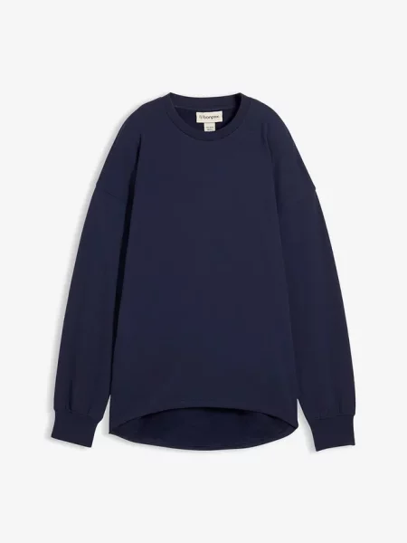 Bluza oversize niebieska