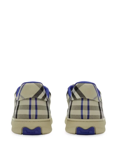 Kostkované retro tenisky Burberry
