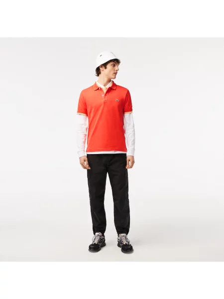 Lacoste Koszulka Polo Light czerwony