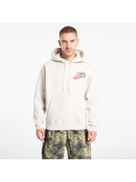 Суитшърт Nike Solo Swoosh Fleece Hoodie Lt Orewood Brn XS