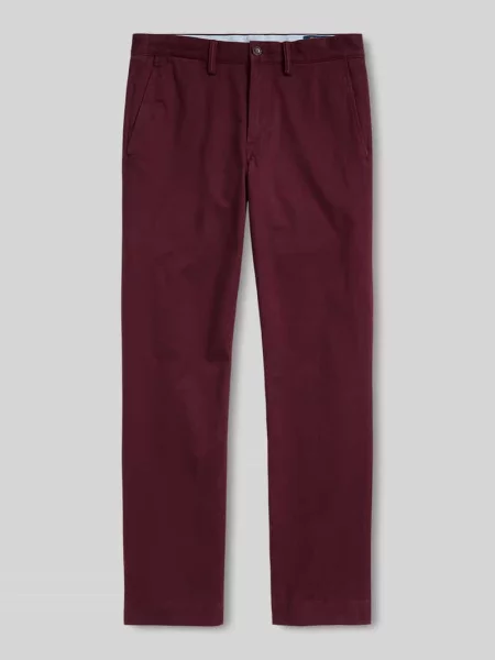 Prosty spodnie z mieszanka bawełny Polo Ralph Lauren