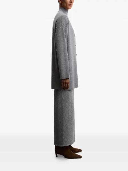 Cardigan 12 Storeez cu decolteu în V gri