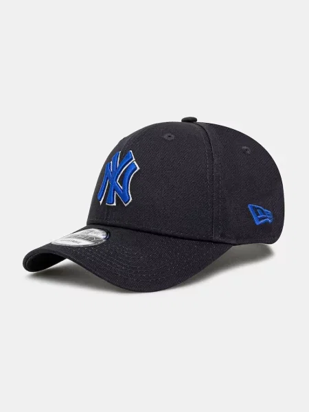 Шапка с козирка New Era с апликация тъмносиньо
