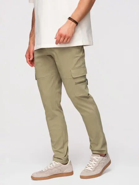 Ombre Pantaloni cu verde