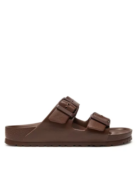 Klapki BIRKENSTOCK Arizona EVA Narrow roast brązowe