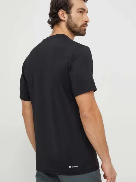 Tricou Adidas Performance stretch negru