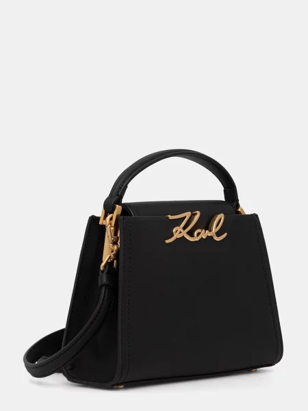 Karl Lagerfeld сумка крос-боді шкіряна K/SIGNATURE