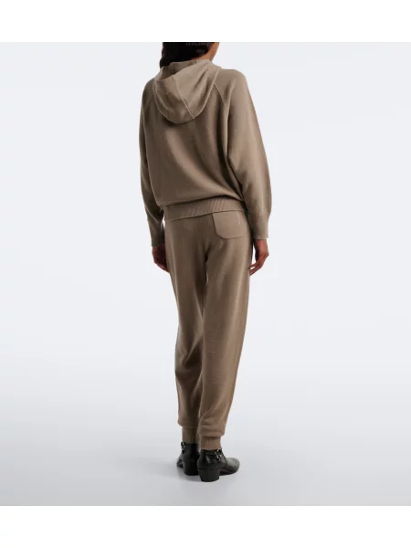 Pantaloni Tom Ford de lână bej