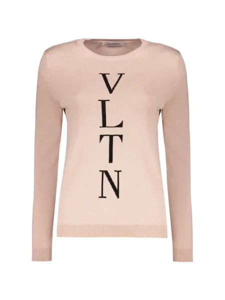 Pulover Valentino Garavani de lână roz