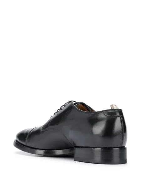 Σκαρπίνια derby Officine Creative με κορδόνια με δαντέλα μαύρο