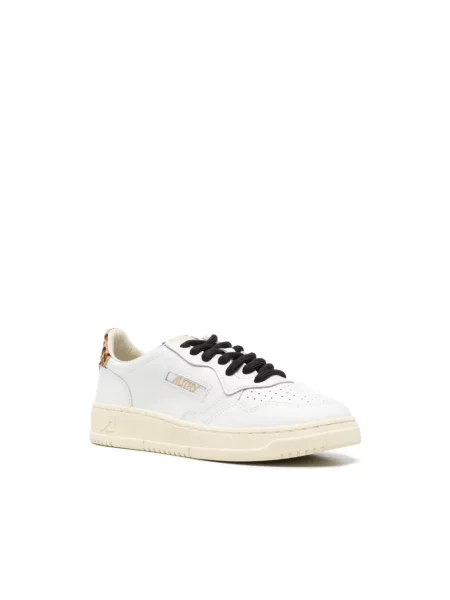 Sneakers Autry Medalist Low Woman White/ Leopard EUR 36 białe