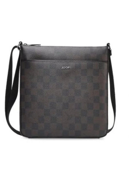 JOOP! Taška přes rameno Piazza Milian tmavě hnědá černá